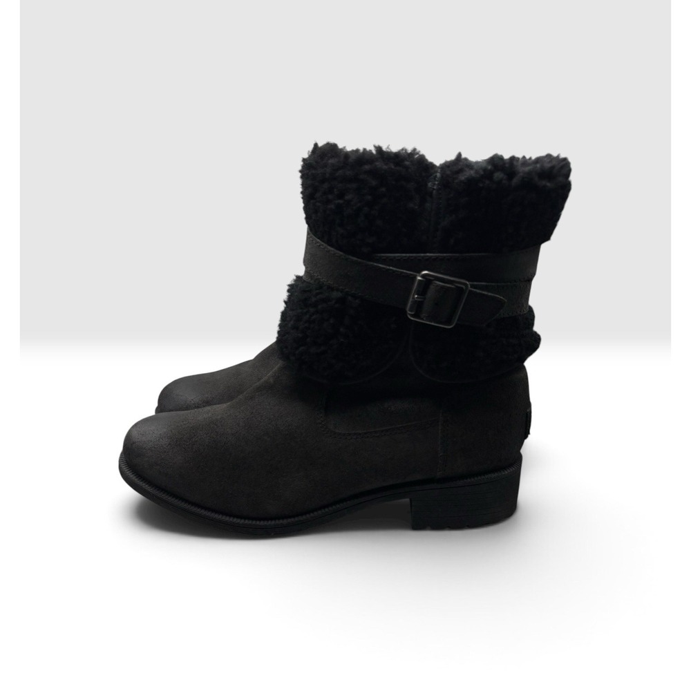 UGG Womens Blayre III Leather Sheepskin Boots Waterproof 1095153 Sz 8.5 -2090